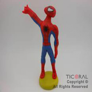 ADORNO SPIDERMAN ROJO PARADO PORCELANA FRIA x 1